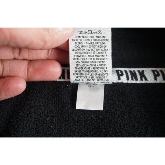 Victoria’s Secret Pink Perfect Quarter-Zip Hoodie - Size S - Picture 8 of 10